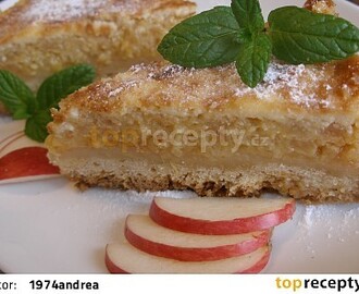 Šťavnatý jablečný koláč