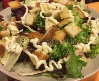Caesar salad facile