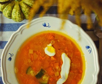 Zupa z dyni Hokkaido