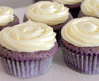 Lavendel-Honig-Cupcakes