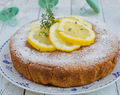 Κεικ Λεμονιου με Ανθοτυρο | Ricotta Lemon Cake