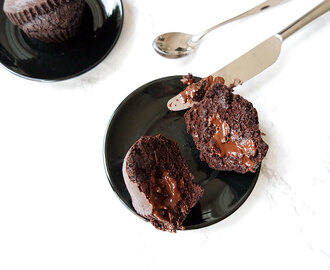 Lava Schokoladen Muffins