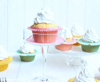 30 Sekunden Cupcakes mit Marshmallow Frosting
