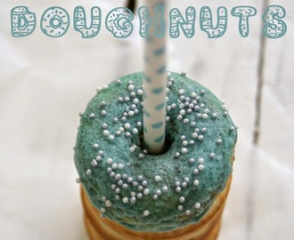 Baked Vanilla Bean Doughnuts / Peceni mini krofi