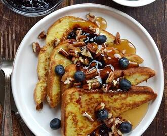 Pecan-Blueberry French Toast