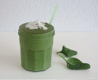 Koolhydraatarme avocado protein smoothie