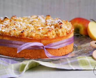 Kleine Kuchen: Apfel-Käsekuchen