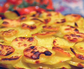 Pommes Anna – fransk ugnsbakad potatiskaka