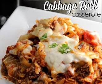 Cabbage Roll Casserole (Crock Pot Version!)!