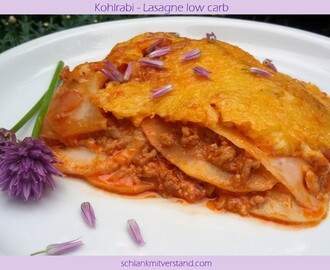 Kohlrabi-Lasagne –  die beste low carb Lasagne
