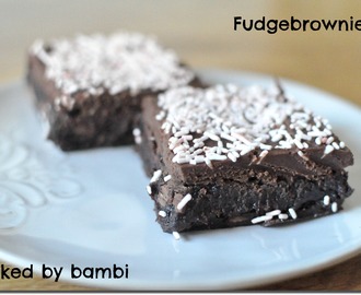 Fudgebrownies och hemligheten bakom dom perfekta browniesarna!