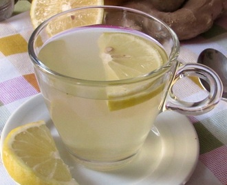Tisana zenzero e limone, depurativa e digestiva
