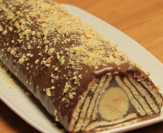 PUDING TORTA BEZ PUDINGA: Hit poslastica s keksom i bananama, bez pečenja [FOTO, VIDEO]