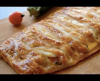 {Possible Sans Gluten et Sans Lactose} Feuilleté Courgette, Tomates 🍅 cerise, Mozzarella ©Bon App'