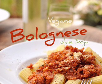 Leckerste vegane Bolognese ohne Soja