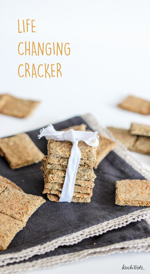 Life Changing Cracker – glutenfrei, nussfrei, vegan, fructosearm, low-carb