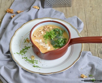 Cremige Kohlrabi Karotten Suppe / Creamy Kohlrabi Carrot Soup