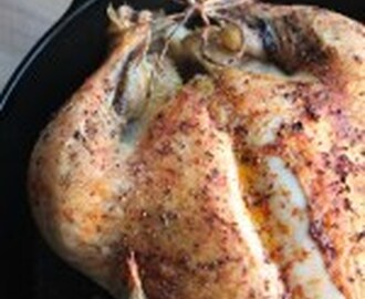 Simply Amazing, 5 Ingredient Oven Roasted Chicken