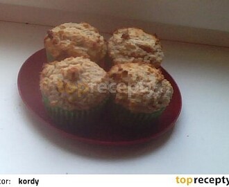 Citronové muffiny z žitné mouky - zdravé a dietní