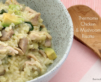 Thermomix Chicken & Mushroom Risotto