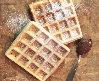 Waffle: la ricetta originale dei waffle alla belga