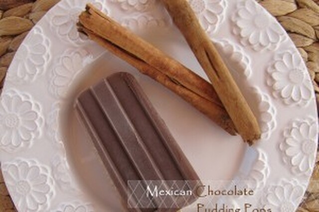 Mexican Chocolate Pudding Pops