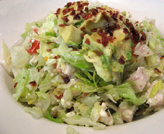 Avocado Salad with Chicken