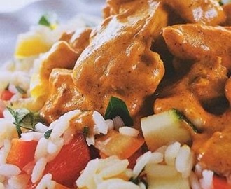 Dagens recept: Kycklingcurry med ris