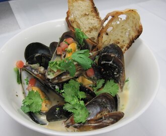 Thai Style Mussels