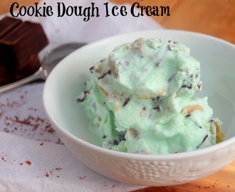 Mint Chocolate Chip Cookie Dough Ice Cream