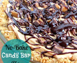 No-Bake Candy Bar Pie