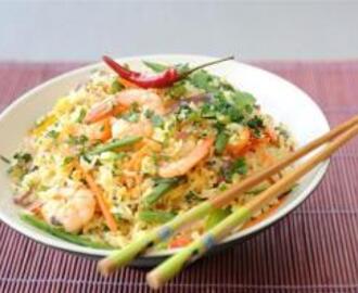 Prawn and Vegetable Fried Rice