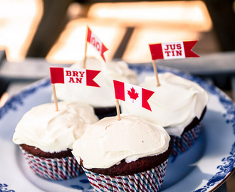 Canada Day Cupcakes or Red Velvet Cupcakes