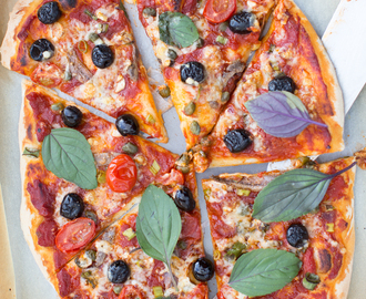 Pizza Napoli…knusprig, aromatisch, italienisch – genau, wie sie sein soll!