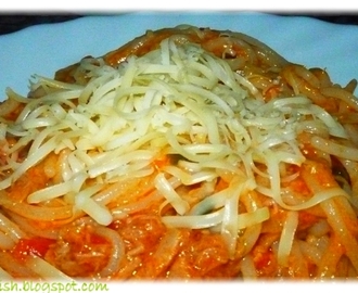 Jamieho špagety Puttanesca