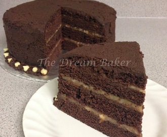 Awfully Dark Chocolate Banana Cake