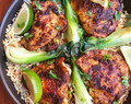 One Pan Spice-rubbed Chicken and Rice (Keto-Friendly)