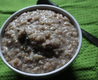 Millets Porridge Recipe / Siruthaniya Kanji Recipe