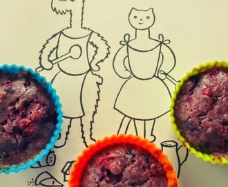 «Recept» Borůvkové muffiny (pro děti)