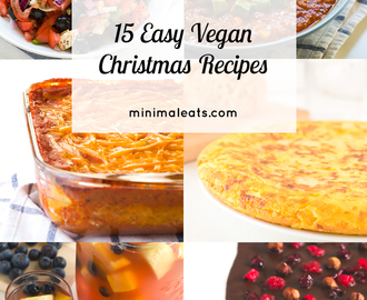15 Easy Vegan Christmas Recipes