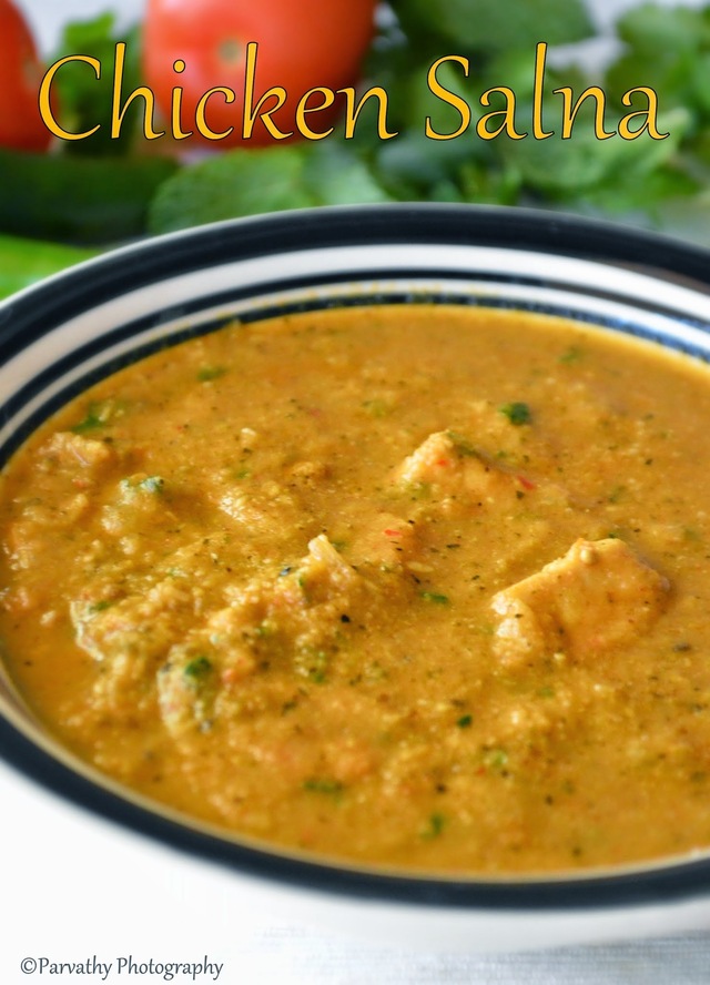 Madurai Style Chicken Salna Recipe | Chicken Salna for Parotta