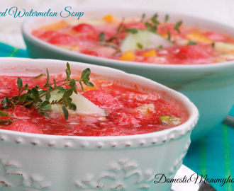 Chilled Watermelon Soup Recipe