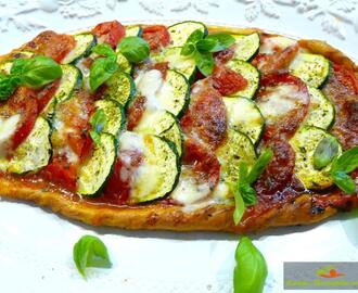 Vegetarische Sommer Pizza