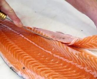 Comment lever les filets d’un poisson (saumon) ? 