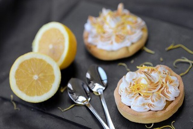 Tartelettes citron meringuées