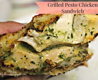 Grilled Pesto Chicken Sandwich