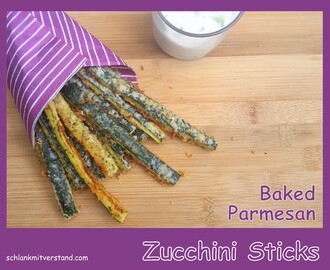 low carb Baked Parmesan Zucchini Sticks