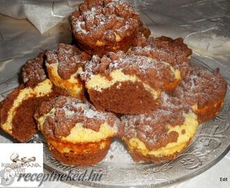 Reszelt túrós muffin recept