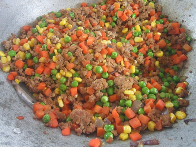 PORK GINILING with MIX VEGETABLES