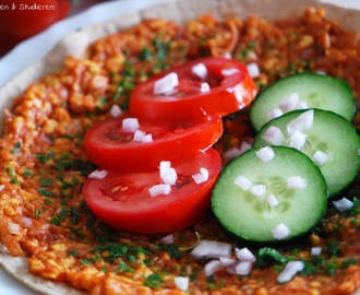 Veganes Lahmacun {Türkische Pizza}